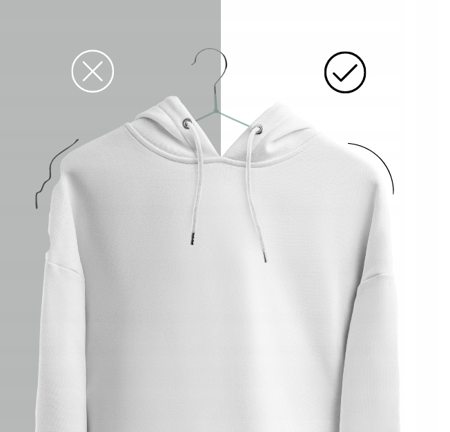 WIESZAKI NA UBRANIA DZIECIĘCE UBRANIOWE WIESZAK DO SZAFY DLA DZIECI 20