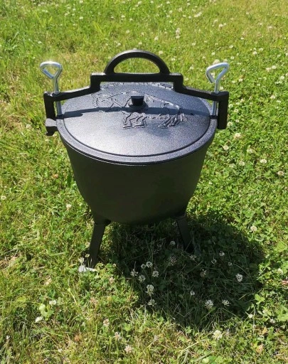 KOCIOŁEK ŻELIWNY EMALIOWANY BLUMMENFELD 10L