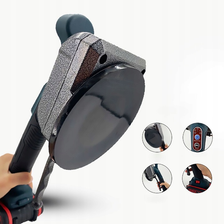 PRZYSSAWKA WIBRUJĄCA DO PŁYTEK WIBRATOR DO POZIOMOWANIA 2xAKU MOCNA 21V PRO