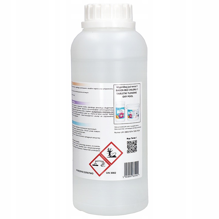 Silny środek do zimowania basenu hibernator do basenu na zimę 1l