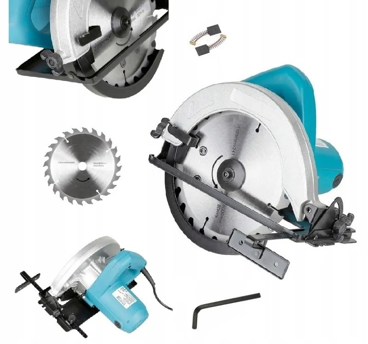 PILARKA KRAJZEGA PIŁA TARCZOWA RĘCZNA DO DREWNA PRZECINARKA + ZESTAW