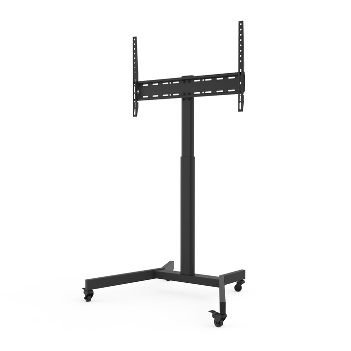 Podłogowy Mobilny Stojak TV pod Telewizor Uniwersalny Regulowany