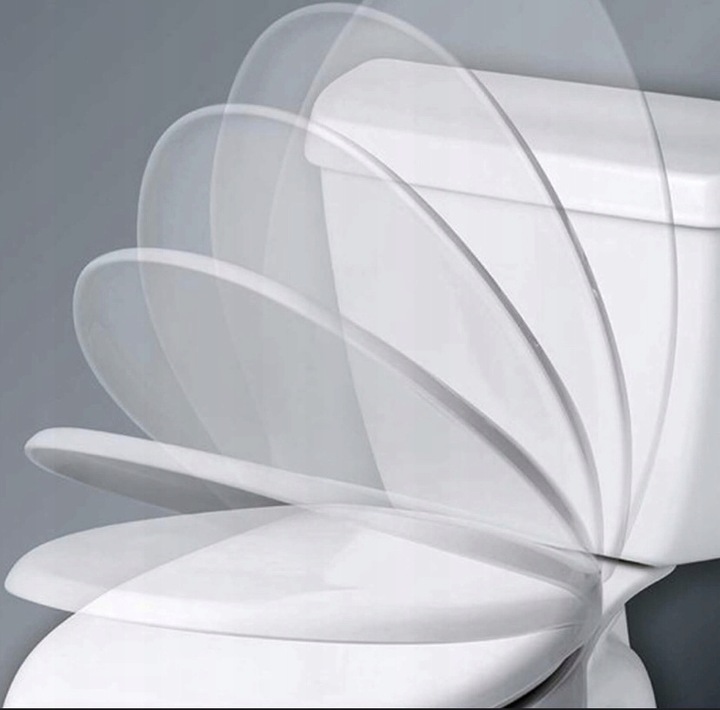 Deska Sedesowa Wolnoopadająca 0041-1 WC Twarda Wypinana Uniwersalna