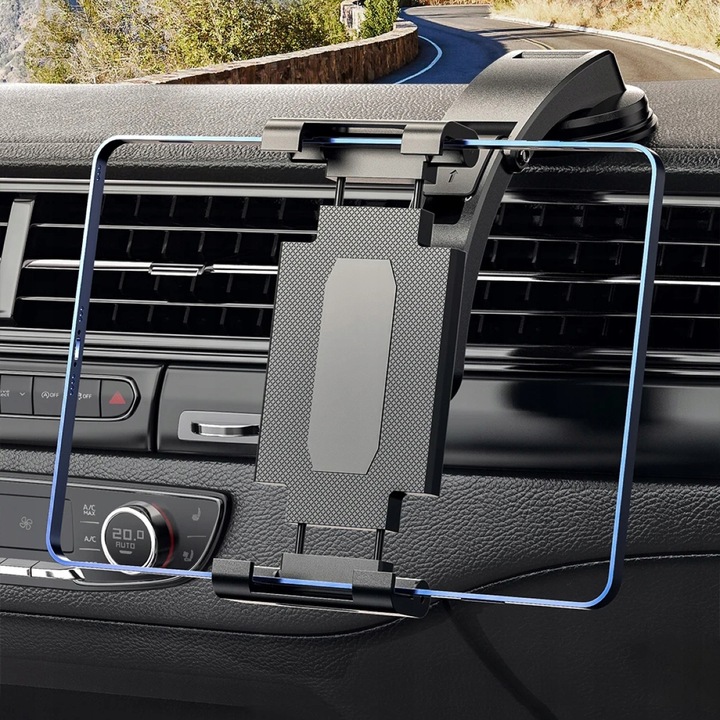 Uchwyt na telefon do samochodu, do tabletu, na szybę kokpit deskę mocny
