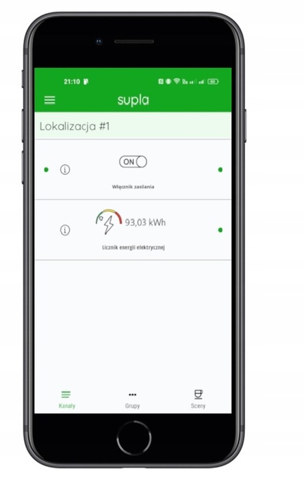 Gniazdko WIFI GOSUND SP111 licznik energii 16A 3680W SUPLA +