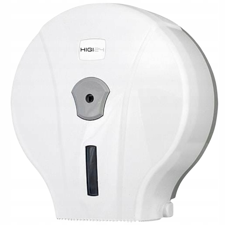 Podajnik Dozownik Pojemnik papier toaletowy Jumbo Biały Naścienny ATEST PZH