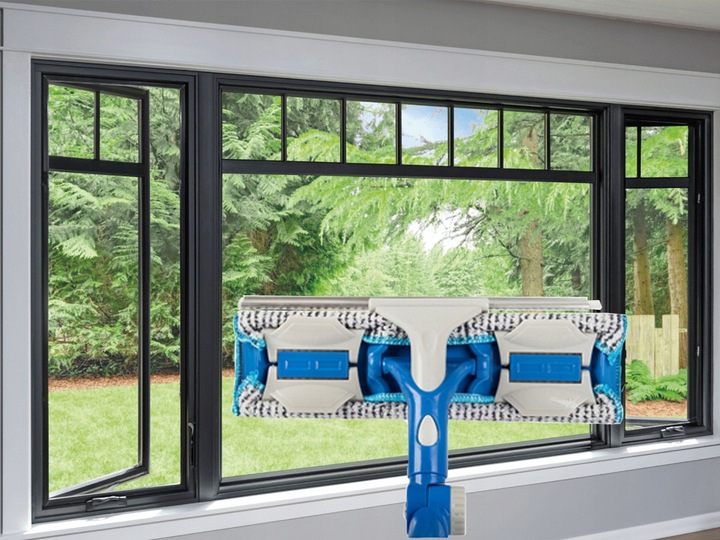 MOP DO OKIEN TELESKOPOWY MYJKA ŚCIĄGACZKA DO MYCIA SZYB LUSTER KABINY