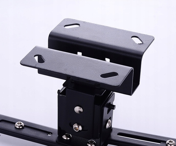 Wieszak Uchwyt do Projektora Rzutnika Czarny 4w1 Sufitowy Ścienny do 25 kg