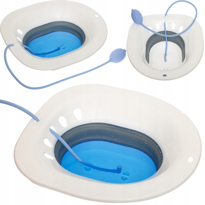 Bidet sanitarny do higieny intymnej nakładka toaletowa na sedes z