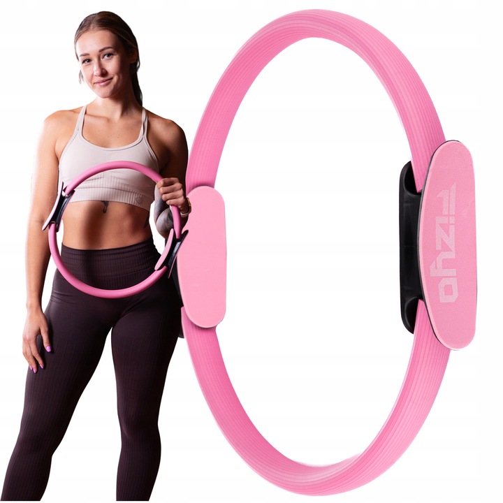 Obręcz do Jogi Pilates Ćwiczeń FIZYO Pierścień Ring Kółko Fitness Koło 38cm