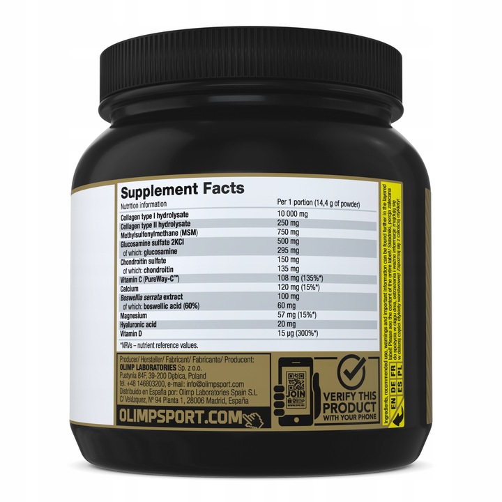 OLIMP FLEX XPLODE 360g ZDROWE STAWY KOLAGEN MSM