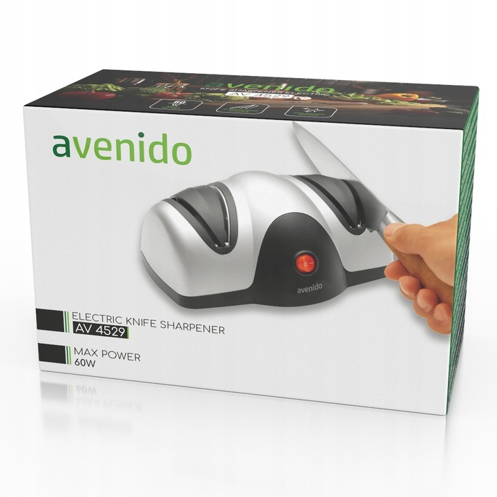 Ostrzałka Do Noży Elektryczna Dom I Ogród 2-Stopniowa Przybory Kuchenne