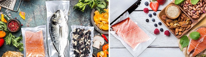 WORKI PRÓŻNIOWE MOLETOWANE do pakowarki 20x25 cm