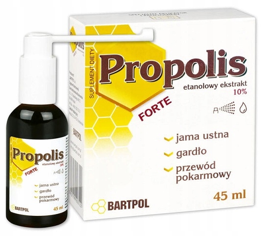 Propolis Forte Ekstrakt 10% 45 ml BARTPOL