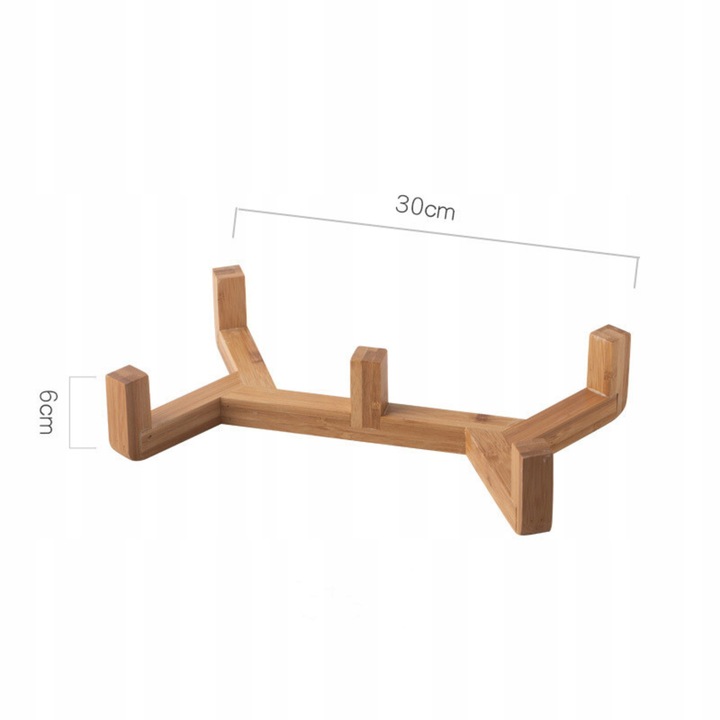 MISKA PODWÓJNA CERAMICZNA NA STOJAKU DLA PSA KOTA MISKI WOOFY 2x 400ml