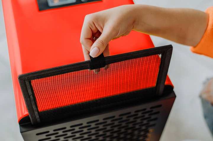 Osuszacz powietrza Wilgoci Pochłaniacz 50L / 24H Przemysłowy Budowlany