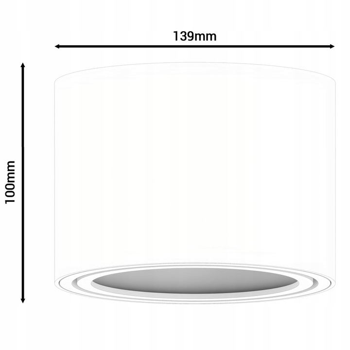 OPRAWA NATYNKOWA AR111 TUBA LED RUCHOMA + GU10