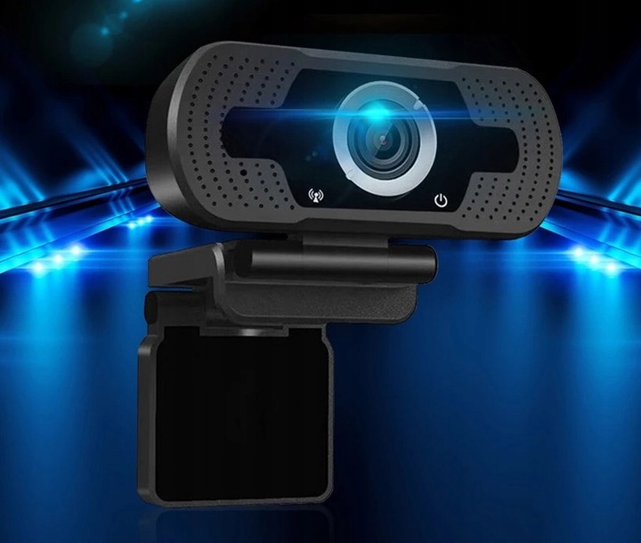 KAMERKA KAMERA INTERNETOWA DO LEKCJI SKYPE FULL HD TEAMS DO LAPTOPA PC