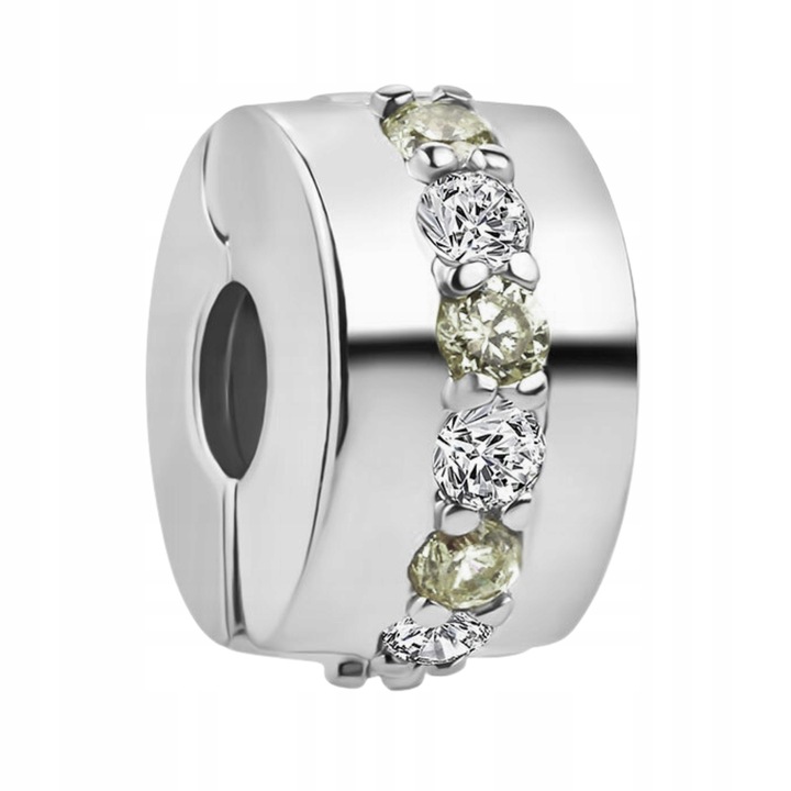 Charms Klips Charms Separator Srebrny Charms Trusky
