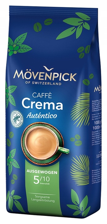 Movenpick Crema El Autentico 1 kg - Kawa ziarnista