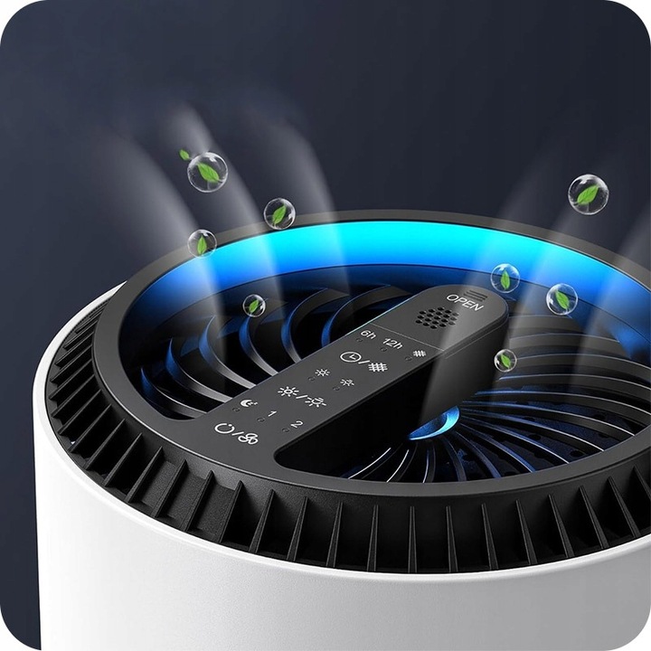OCZYSZCZACZ POWIETRZA REVENTO PURO CICHY AROMATERAPIA TIMER + FILTR