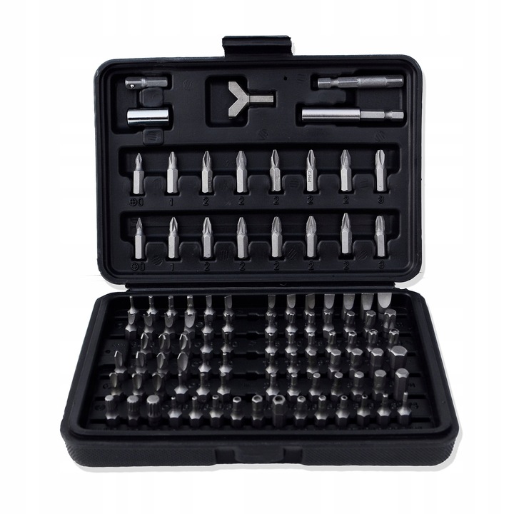 KOŃCÓWKI BITY IMBUS TORX DO WKRĘTARKI ZESTAW 100el