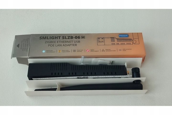 Adapter SLZB-06M Bramka Zigbee EFR32MG21 Ethernet PoE USB LAN WIFI do