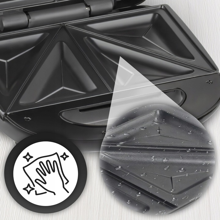 OPIEKACZ TOSTER DO KANAPEK CERAMICZNY DO CHRUPIĄCYCH TOSTÓW SANDWICH