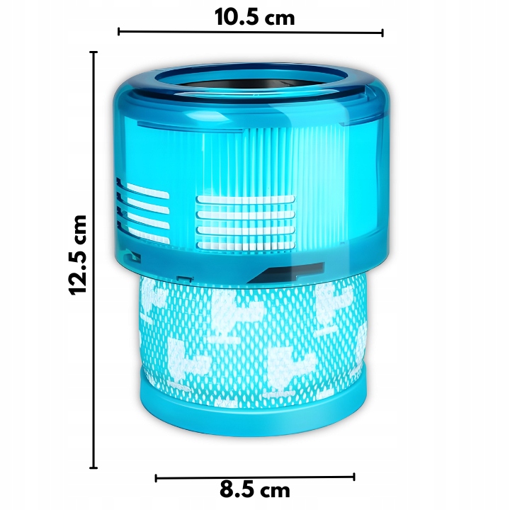 2x FILTR POWIETRZA ZMYWALNY DO DYSON GEN5DETECT GEN5OUTSIZE
