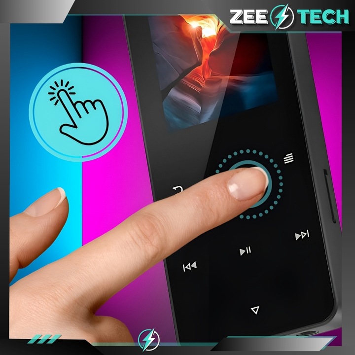 ODTWARZACZ MP3 MP4 16GB BLUETOOTH GŁOŚNIK RADIO CZYTNIK DYKTAFON