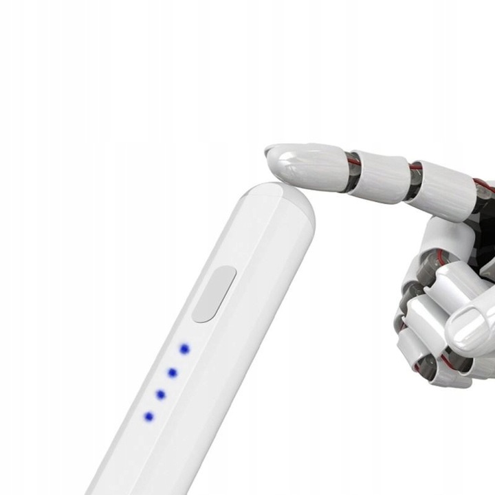 Rysik pojemnościowy aktywny dotykowy do tabletu telefonu Stylus Pen biały