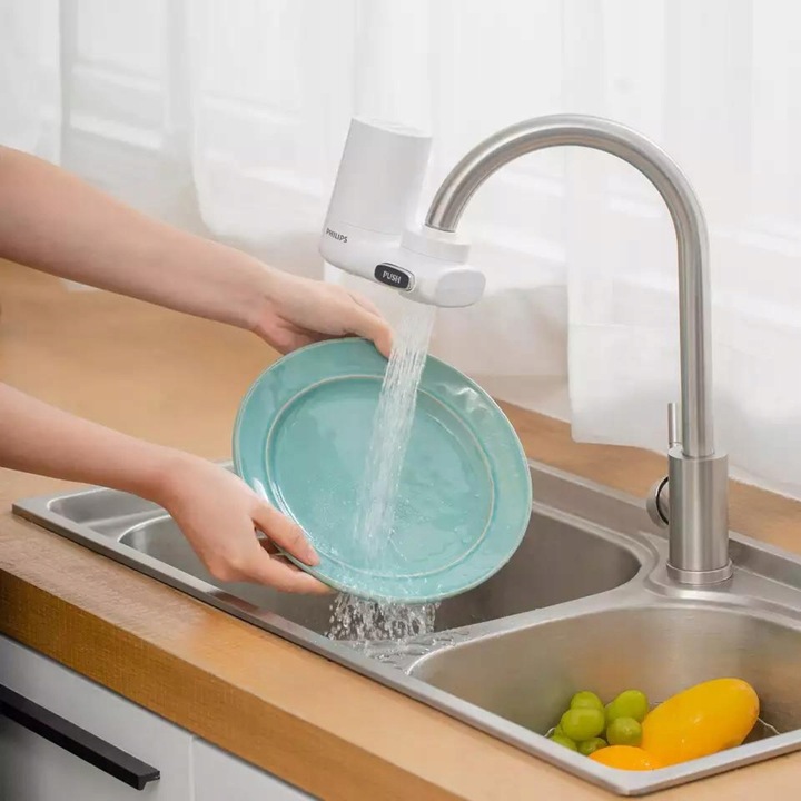 Filtr wody na kran PHILIPS AWP3703, nakranowy filtr do wody