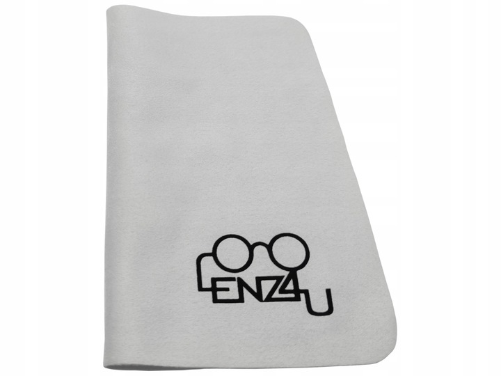 Etui Twarde na Okulary + Ściereczka Lenz4u z Mikrofibry do Okularów Zestaw