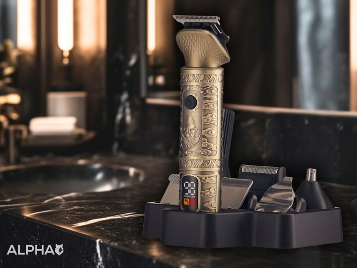 Maszynka Do Strzyżenia Włosów, Brody 7W1 - Trymer Do Nosa + Golarka