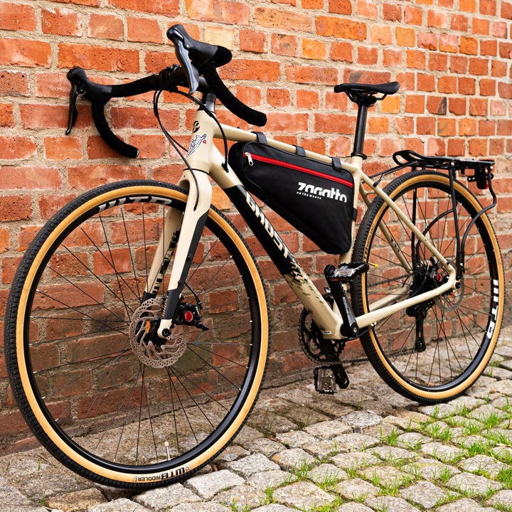 Sakwa na rower sakwa rowerowa pod ramę torba rowerowa duża pojemna ZAGATTO
