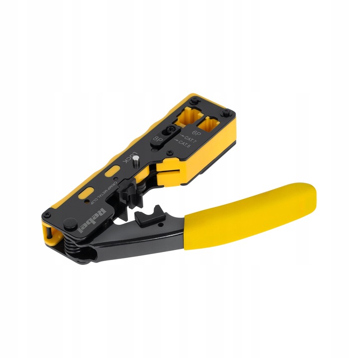 Zaciskarka zaciskacz wtyków przelotowych RJ45/RJ12 Rebel