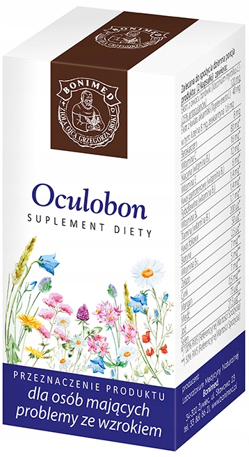 OCULOBON borówka wzrok Bonimed 60 kapsułek