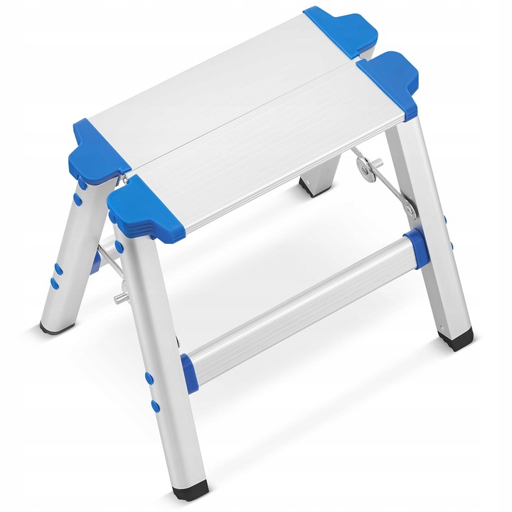 Drabina domowa stołek schodek podest stopień składany HIGHER ML-401A