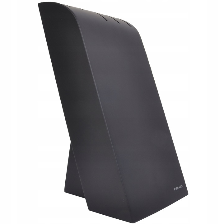 FISKARS ZESTAW KOMPLET 5 NOŻY NÓŻ SZEFA CZARNY BLOK DREWNO OSTRE STAL