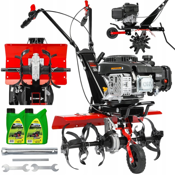 GLEBOGRYZARKA SPALINOWA DO GLEBY SILNIK LONCIN 5KM 60CM KULTYWATOR