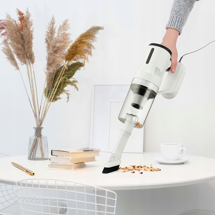 ODKURZACZ PIONOWY BEZWORKOWY PRZEWODOWY RĘCZNY MOCNY 2w1 600W HEPA H13