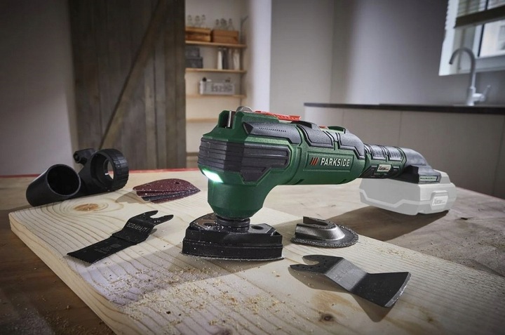 NARZĘDZIE WIELOFUNKCYJNE AKUMULATOROWE MULTITOOL PARKSIDE PAMFW 20-lI