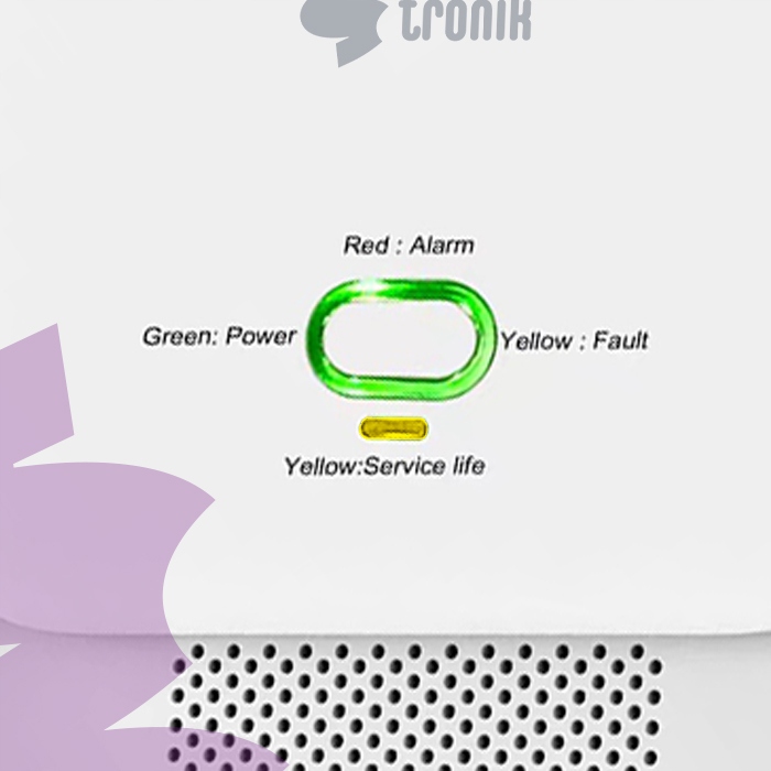 Czujnik Gazu z Alarmem LPG Propan Butan Spacetronik detektor ŻYWOTNOŚĆ