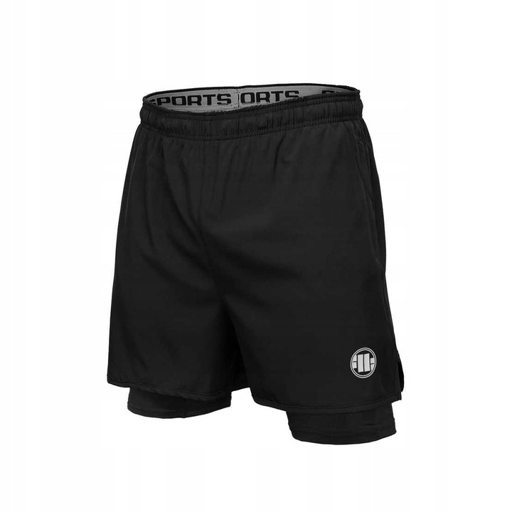 Męskie Spodenki Sportowe Treningowe Pitbull Mesh