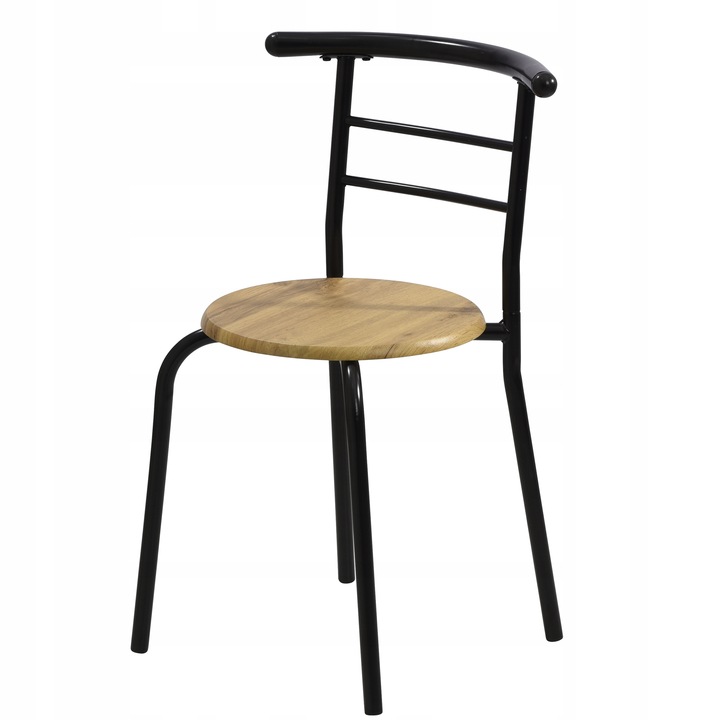 ZESTAW MEBLI ERGONOMICZNY 4 KRZESŁA STÓŁ DO KUCHNI SALONU JADALNI LUGO