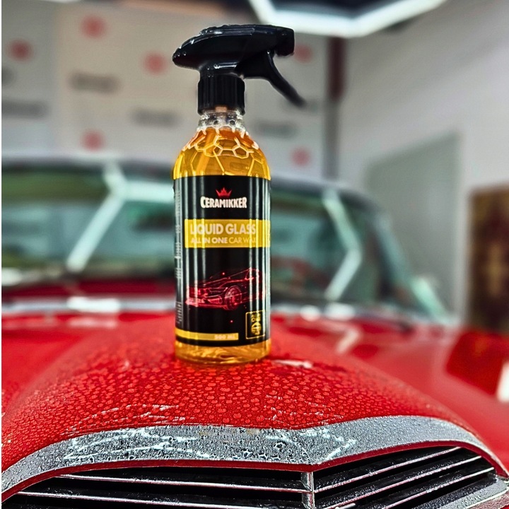 Quick Detailer Wosk Do Auta Na Mokro Nabłyszczacz do Lakieru Ceramikker 2x