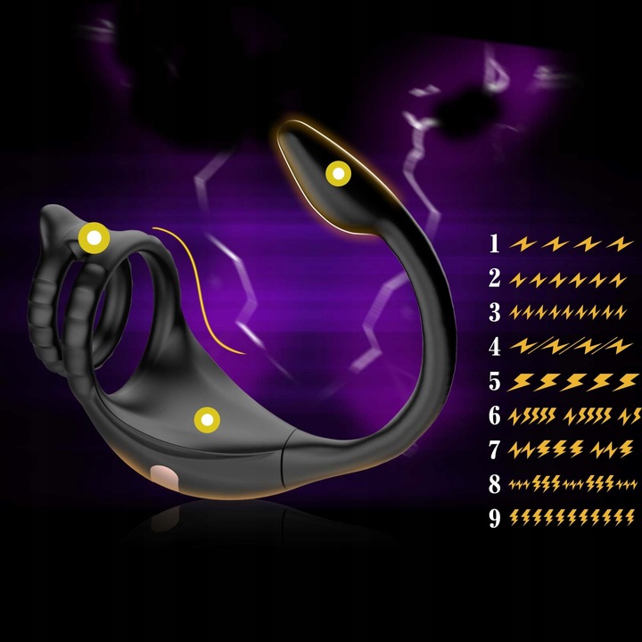 Kontrol przez APP wibrujące pierścienie na penisa