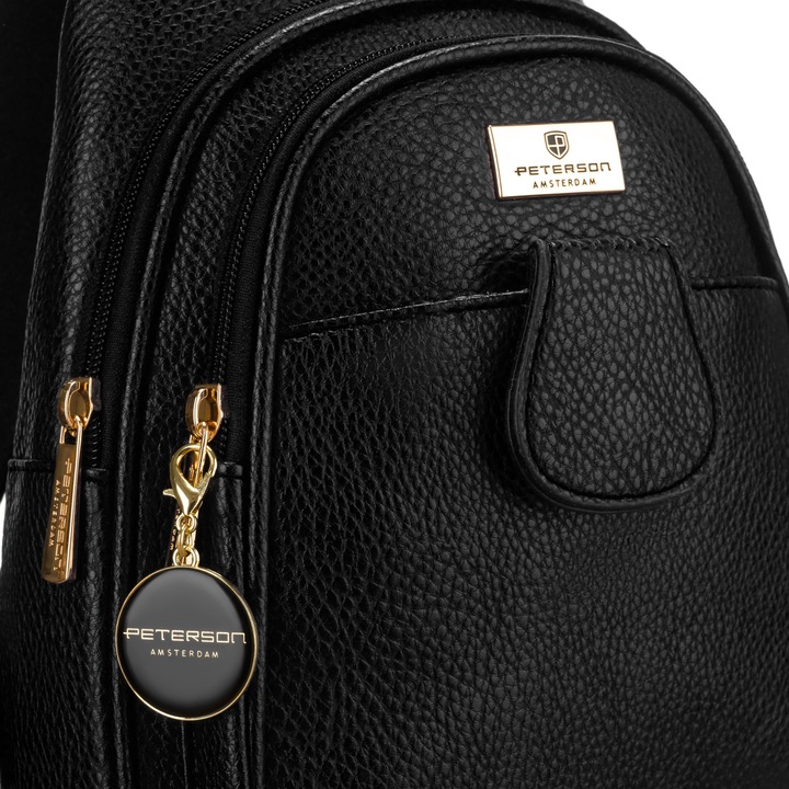 Miejska saszetka damska nerka crossbody na biodra ramię lekka pojemna