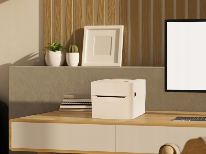 Drukarka etykiet kurierskich, termiczna, bluetooth, USB, + Rolka 100x150