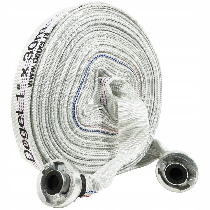 WĄŻ STRAŻACKI PARCIANY DO WODY BRUDNEJ SZAMBA 1 CAL 30M POMPY ZE ZŁĄCZKAMI